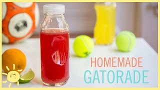 EAT  Homemade Gatorade [upl. by Nylarac]