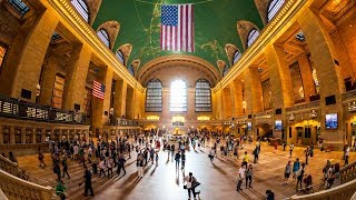 Walking Tour of Grand Central Terminal — New York City 【4K】🇺🇸 [upl. by Toscano152]