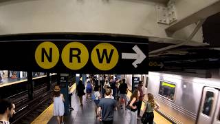 ⁴ᴷ The Busiest NYC Subway Station Times Square–42nd StreetPort Authority Bus Terminal [upl. by Ttereve]