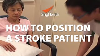 How To Position A Stroke Patient [upl. by Wendolyn]