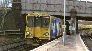 Half an Hour at 216  Birkenhead North Station 1022017  Class 507 508 terminus [upl. by Fleur]