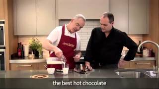 How to make a hot chocolate using an aerolatte milk frother [upl. by Pevzner]